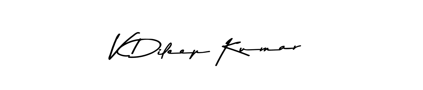 Once you've used our free online signature maker to create your best signature Asem Kandis PERSONAL USE style, it's time to enjoy all of the benefits that V Dileep Kumar name signing documents. V Dileep Kumar signature style 9 images and pictures png