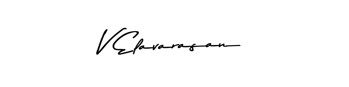 Asem Kandis PERSONAL USE is a professional signature style that is perfect for those who want to add a touch of class to their signature. It is also a great choice for those who want to make their signature more unique. Get V Elavarasan name to fancy signature for free. V Elavarasan signature style 9 images and pictures png