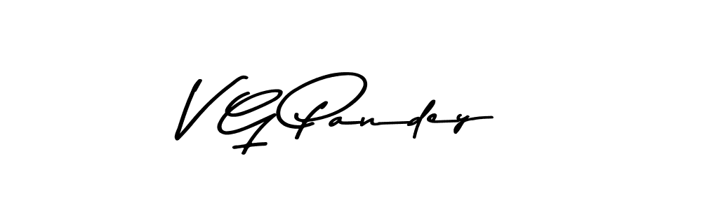 How to Draw V G Pandey signature style? Asem Kandis PERSONAL USE is a latest design signature styles for name V G Pandey. V G Pandey signature style 9 images and pictures png