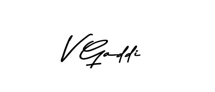 Asem Kandis PERSONAL USE is a professional signature style that is perfect for those who want to add a touch of class to their signature. It is also a great choice for those who want to make their signature more unique. Get V Gaddi name to fancy signature for free. V Gaddi signature style 9 images and pictures png