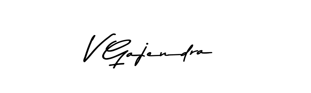 Also You can easily find your signature by using the search form. We will create V Gajendra name handwritten signature images for you free of cost using Asem Kandis PERSONAL USE sign style. V Gajendra signature style 9 images and pictures png