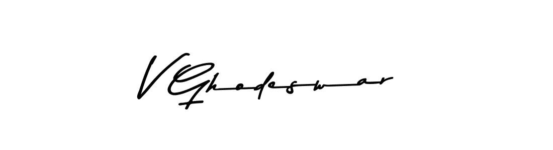 Make a short V Ghodeswar signature style. Manage your documents anywhere anytime using Asem Kandis PERSONAL USE. Create and add eSignatures, submit forms, share and send files easily. V Ghodeswar signature style 9 images and pictures png