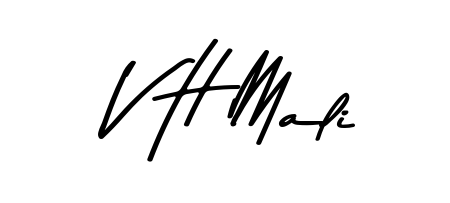 You can use this online signature creator to create a handwritten signature for the name V H Mali. This is the best online autograph maker. V H Mali signature style 9 images and pictures png