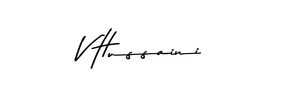 This is the best signature style for the V Hussaini name. Also you like these signature font (Asem Kandis PERSONAL USE). Mix name signature. V Hussaini signature style 9 images and pictures png