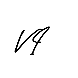 V I stylish signature style. Best Handwritten Sign (Asem Kandis PERSONAL USE) for my name. Handwritten Signature Collection Ideas for my name V I. V I signature style 9 images and pictures png