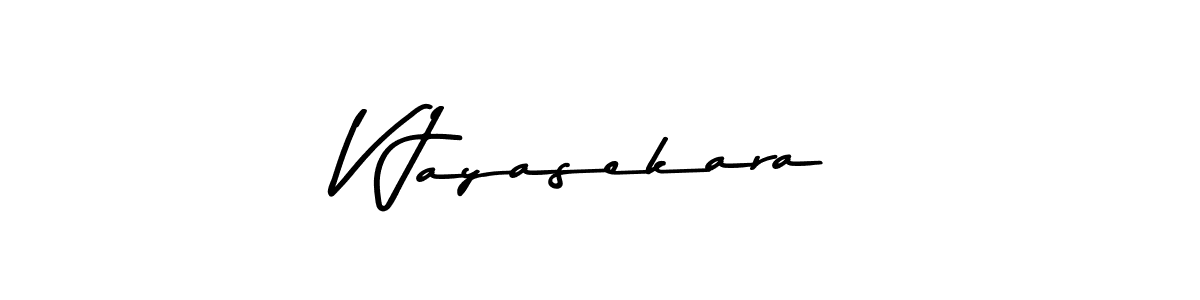 Design your own signature with our free online signature maker. With this signature software, you can create a handwritten (Asem Kandis PERSONAL USE) signature for name V Jayasekara. V Jayasekara signature style 9 images and pictures png