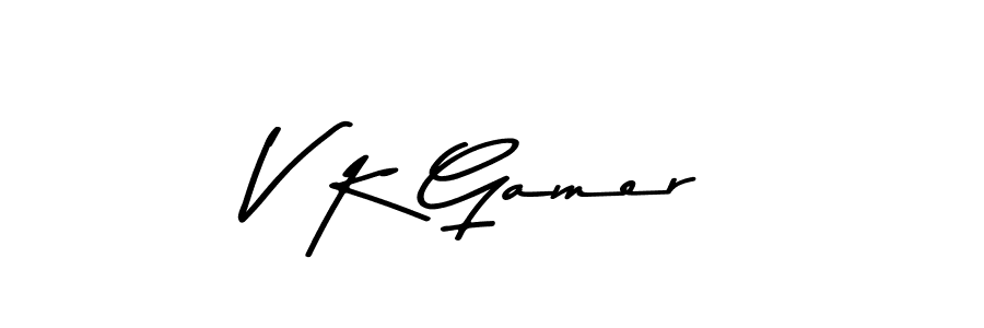 Check out images of Autograph of V K Gamer name. Actor V K Gamer Signature Style. Asem Kandis PERSONAL USE is a professional sign style online. V K Gamer signature style 9 images and pictures png