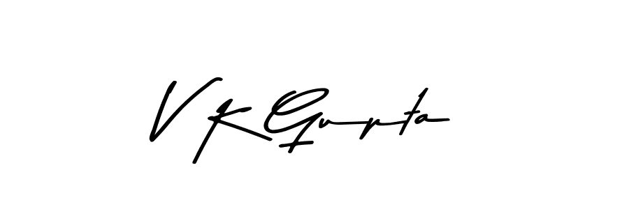 How to make V K Gupta signature? Asem Kandis PERSONAL USE is a professional autograph style. Create handwritten signature for V K Gupta name. V K Gupta signature style 9 images and pictures png