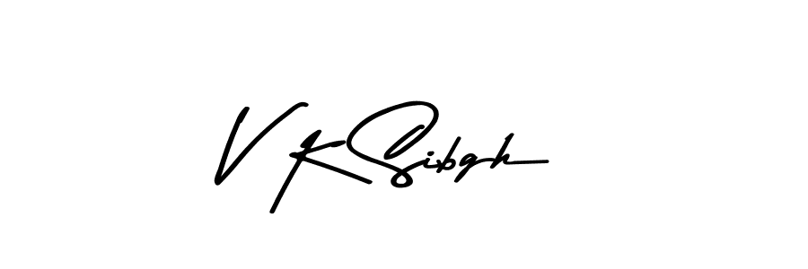 This is the best signature style for the V K Sibgh name. Also you like these signature font (Asem Kandis PERSONAL USE). Mix name signature. V K Sibgh signature style 9 images and pictures png