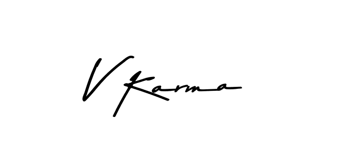 This is the best signature style for the V Karma name. Also you like these signature font (Asem Kandis PERSONAL USE). Mix name signature. V Karma signature style 9 images and pictures png