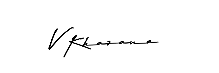 Also we have V Khazana name is the best signature style. Create professional handwritten signature collection using Asem Kandis PERSONAL USE autograph style. V Khazana signature style 9 images and pictures png