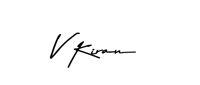 Similarly Asem Kandis PERSONAL USE is the best handwritten signature design. Signature creator online .You can use it as an online autograph creator for name V Kiran. V Kiran signature style 9 images and pictures png