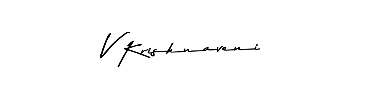 Make a beautiful signature design for name V Krishnaveni. Use this online signature maker to create a handwritten signature for free. V Krishnaveni signature style 9 images and pictures png