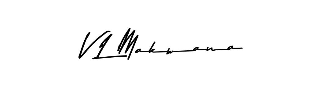 Similarly Asem Kandis PERSONAL USE is the best handwritten signature design. Signature creator online .You can use it as an online autograph creator for name V L Makwana. V L Makwana signature style 9 images and pictures png