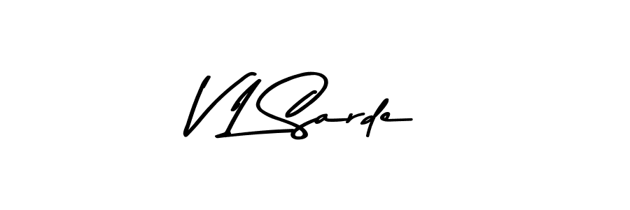 Once you've used our free online signature maker to create your best signature Asem Kandis PERSONAL USE style, it's time to enjoy all of the benefits that V L Sarde name signing documents. V L Sarde signature style 9 images and pictures png