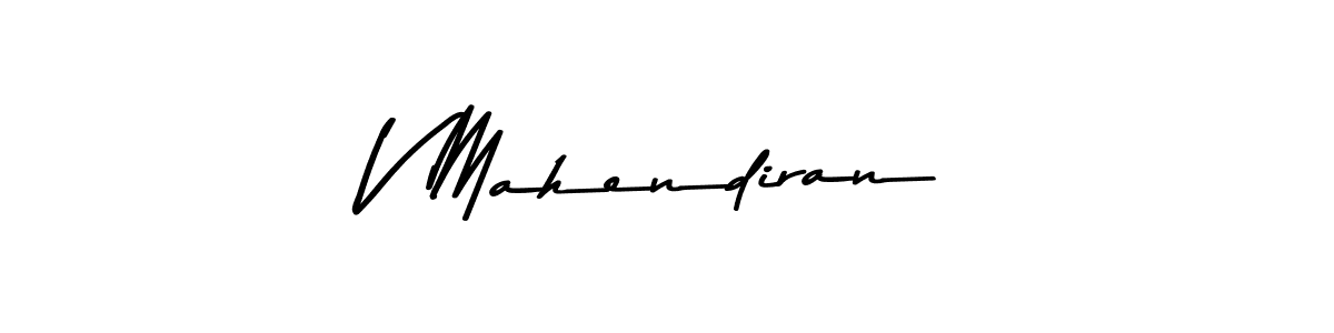 You should practise on your own different ways (Asem Kandis PERSONAL USE) to write your name (V Mahendiran) in signature. don't let someone else do it for you. V Mahendiran signature style 9 images and pictures png