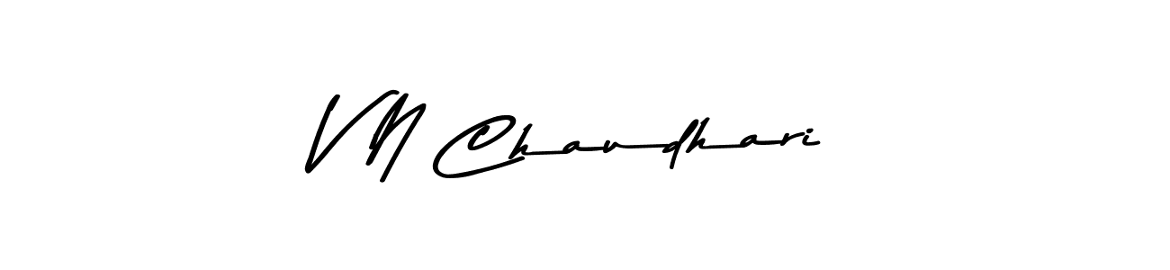 Similarly Asem Kandis PERSONAL USE is the best handwritten signature design. Signature creator online .You can use it as an online autograph creator for name V N Chaudhari. V N Chaudhari signature style 9 images and pictures png