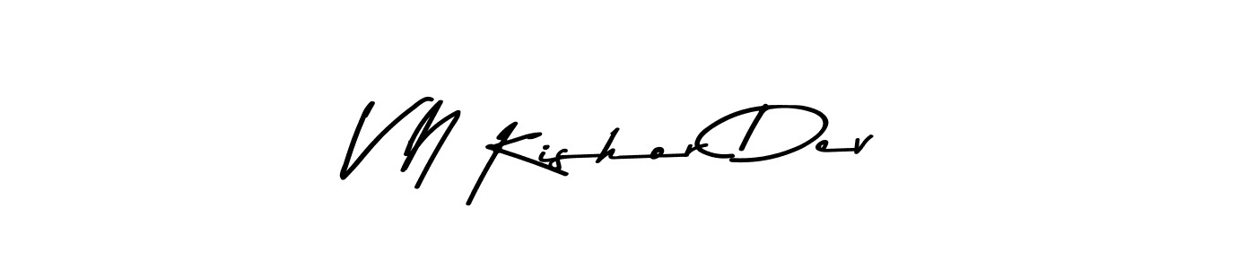 if you are searching for the best signature style for your name V N Kishor Dev. so please give up your signature search. here we have designed multiple signature styles  using Asem Kandis PERSONAL USE. V N Kishor Dev signature style 9 images and pictures png