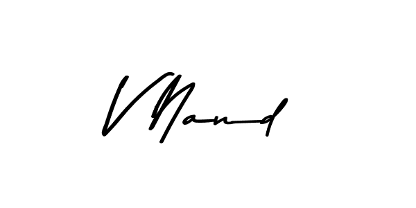 Also we have V Nand name is the best signature style. Create professional handwritten signature collection using Asem Kandis PERSONAL USE autograph style. V Nand signature style 9 images and pictures png