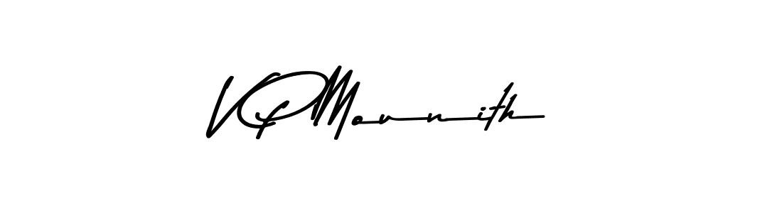 How to Draw V P Mounith signature style? Asem Kandis PERSONAL USE is a latest design signature styles for name V P Mounith. V P Mounith signature style 9 images and pictures png