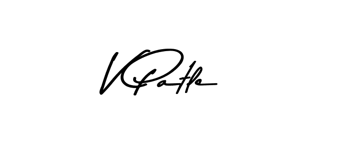 Use a signature maker to create a handwritten signature online. With this signature software, you can design (Asem Kandis PERSONAL USE) your own signature for name V Patle. V Patle signature style 9 images and pictures png