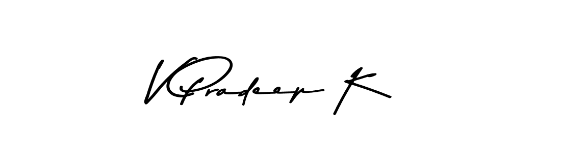 V Pradeep K stylish signature style. Best Handwritten Sign (Asem Kandis PERSONAL USE) for my name. Handwritten Signature Collection Ideas for my name V Pradeep K. V Pradeep K signature style 9 images and pictures png