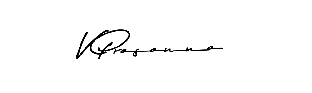 V Prasanna stylish signature style. Best Handwritten Sign (Asem Kandis PERSONAL USE) for my name. Handwritten Signature Collection Ideas for my name V Prasanna. V Prasanna signature style 9 images and pictures png
