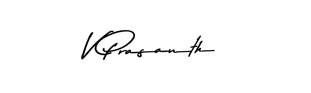 You can use this online signature creator to create a handwritten signature for the name V Prasanth. This is the best online autograph maker. V Prasanth signature style 9 images and pictures png