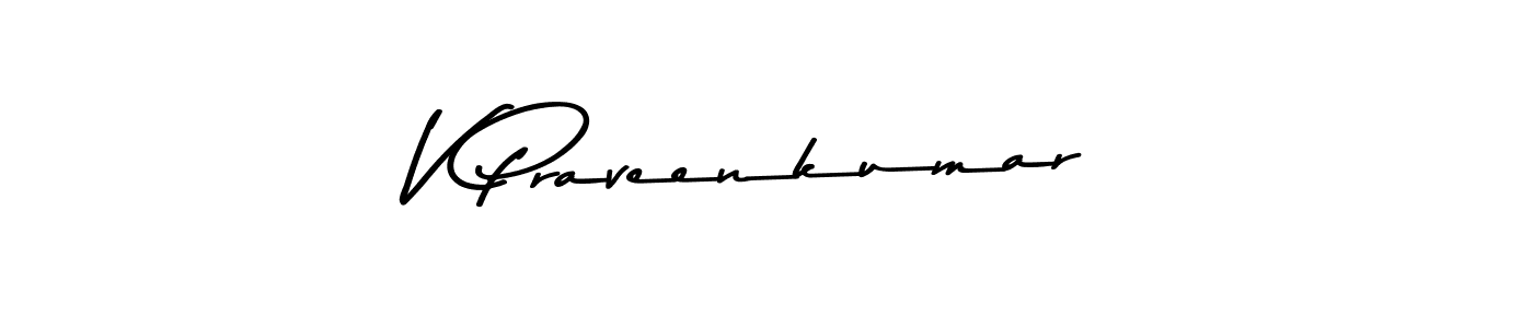 Make a beautiful signature design for name V Praveenkumar. Use this online signature maker to create a handwritten signature for free. V Praveenkumar signature style 9 images and pictures png