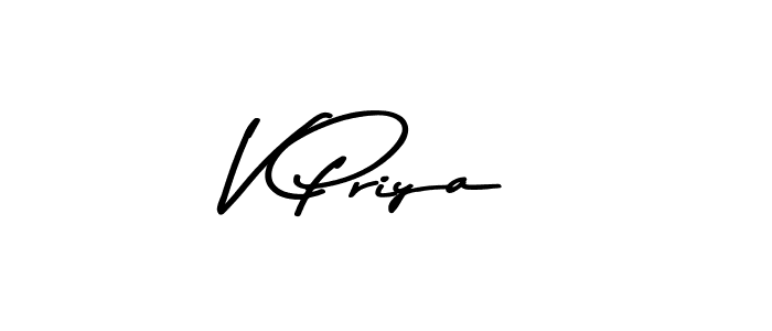 Also we have V Priya name is the best signature style. Create professional handwritten signature collection using Asem Kandis PERSONAL USE autograph style. V Priya signature style 9 images and pictures png
