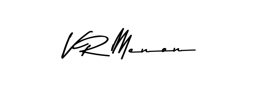 Also You can easily find your signature by using the search form. We will create V R Menon name handwritten signature images for you free of cost using Asem Kandis PERSONAL USE sign style. V R Menon signature style 9 images and pictures png