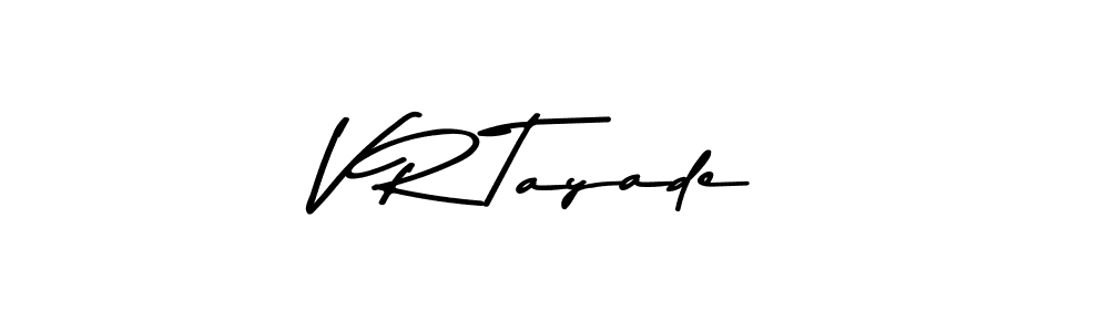 This is the best signature style for the V R Tayade name. Also you like these signature font (Asem Kandis PERSONAL USE). Mix name signature. V R Tayade signature style 9 images and pictures png