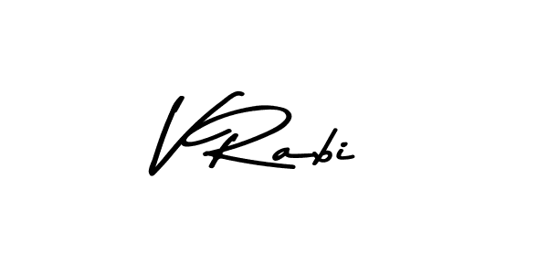 You should practise on your own different ways (Asem Kandis PERSONAL USE) to write your name (V Rabi) in signature. don't let someone else do it for you. V Rabi signature style 9 images and pictures png