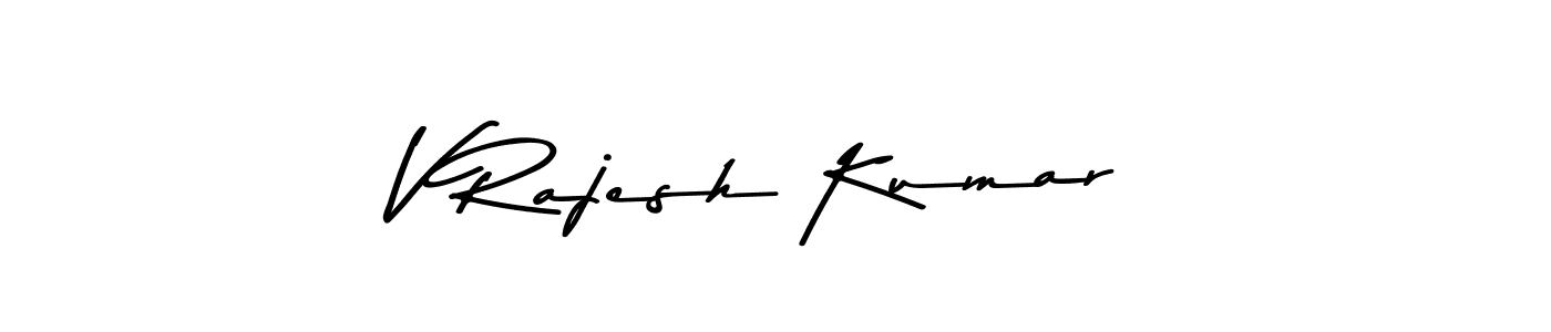 Best and Professional Signature Style for V Rajesh Kumar. Asem Kandis PERSONAL USE Best Signature Style Collection. V Rajesh Kumar signature style 9 images and pictures png