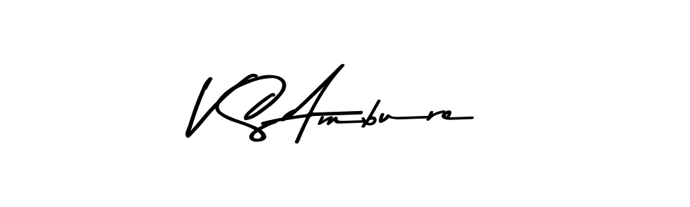 Best and Professional Signature Style for V S Ambure. Asem Kandis PERSONAL USE Best Signature Style Collection. V S Ambure signature style 9 images and pictures png