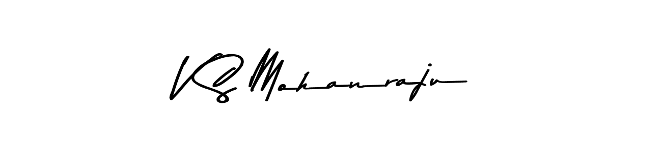 How to make V S Mohanraju signature? Asem Kandis PERSONAL USE is a professional autograph style. Create handwritten signature for V S Mohanraju name. V S Mohanraju signature style 9 images and pictures png