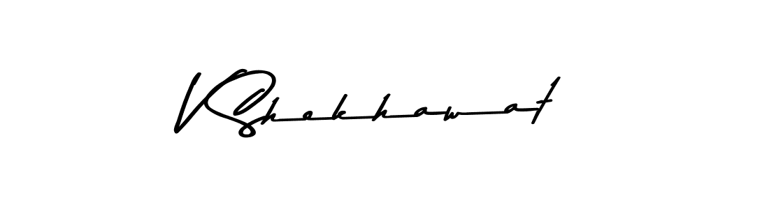 Similarly Asem Kandis PERSONAL USE is the best handwritten signature design. Signature creator online .You can use it as an online autograph creator for name V Shekhawat. V Shekhawat signature style 9 images and pictures png