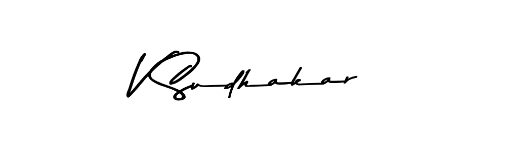 You can use this online signature creator to create a handwritten signature for the name V Sudhakar. This is the best online autograph maker. V Sudhakar signature style 9 images and pictures png