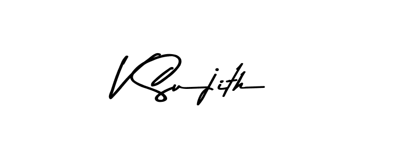 Once you've used our free online signature maker to create your best signature Asem Kandis PERSONAL USE style, it's time to enjoy all of the benefits that V Sujith name signing documents. V Sujith signature style 9 images and pictures png