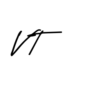 Make a beautiful signature design for name V T. With this signature (Asem Kandis PERSONAL USE) style, you can create a handwritten signature for free. V T signature style 9 images and pictures png