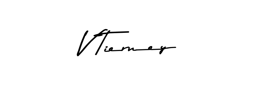 How to make V Tierney signature? Asem Kandis PERSONAL USE is a professional autograph style. Create handwritten signature for V Tierney name. V Tierney signature style 9 images and pictures png