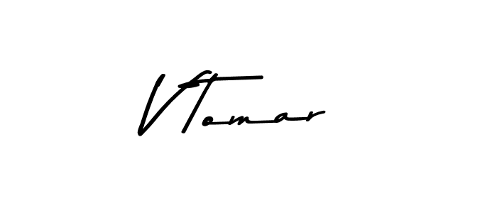 V Tomar stylish signature style. Best Handwritten Sign (Asem Kandis PERSONAL USE) for my name. Handwritten Signature Collection Ideas for my name V Tomar. V Tomar signature style 9 images and pictures png