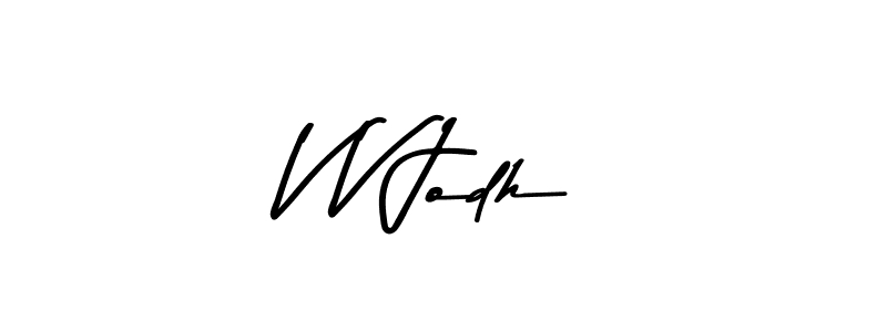Here are the top 10 professional signature styles for the name V V Jodh. These are the best autograph styles you can use for your name. V V Jodh signature style 9 images and pictures png