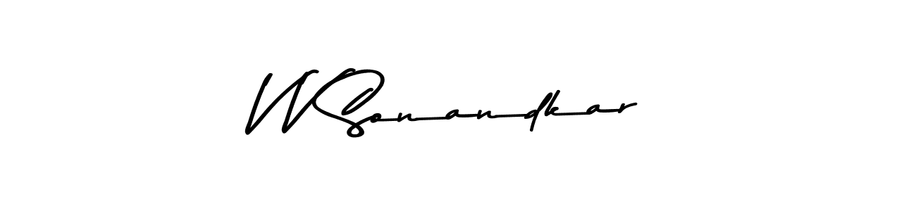 It looks lik you need a new signature style for name V V Sonandkar. Design unique handwritten (Asem Kandis PERSONAL USE) signature with our free signature maker in just a few clicks. V V Sonandkar signature style 9 images and pictures png