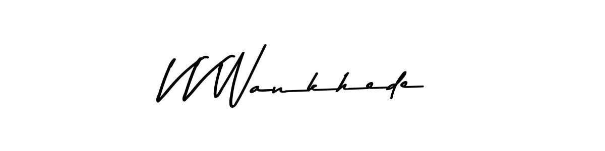 Once you've used our free online signature maker to create your best signature Asem Kandis PERSONAL USE style, it's time to enjoy all of the benefits that V V Wankhede name signing documents. V V Wankhede signature style 9 images and pictures png