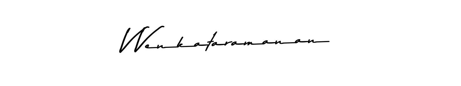 Design your own signature with our free online signature maker. With this signature software, you can create a handwritten (Asem Kandis PERSONAL USE) signature for name V Venkataramanan. V Venkataramanan signature style 9 images and pictures png