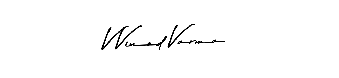 Similarly Asem Kandis PERSONAL USE is the best handwritten signature design. Signature creator online .You can use it as an online autograph creator for name V Vinod Varma. V Vinod Varma signature style 9 images and pictures png