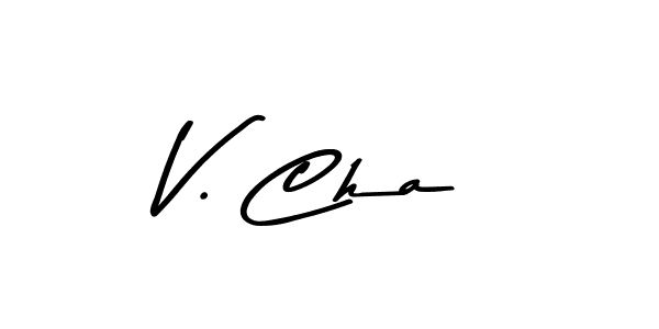 Also You can easily find your signature by using the search form. We will create V. Cha name handwritten signature images for you free of cost using Asem Kandis PERSONAL USE sign style. V. Cha signature style 9 images and pictures png