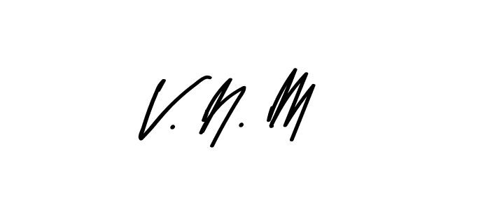 You should practise on your own different ways (Asem Kandis PERSONAL USE) to write your name (V. N. M) in signature. don't let someone else do it for you. V. N. M signature style 9 images and pictures png