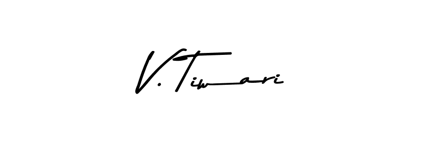 V. Tiwari stylish signature style. Best Handwritten Sign (Asem Kandis PERSONAL USE) for my name. Handwritten Signature Collection Ideas for my name V. Tiwari. V. Tiwari signature style 9 images and pictures png